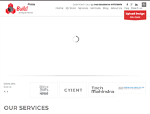 Tablet Screenshot of buildprotos.com